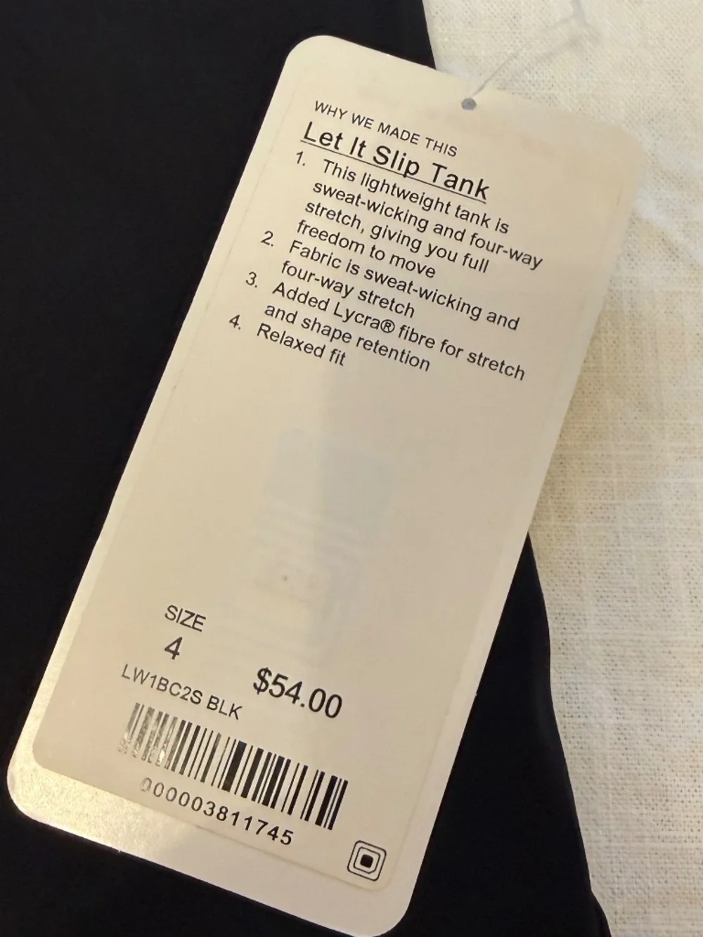 Brand New Lululemon Black 